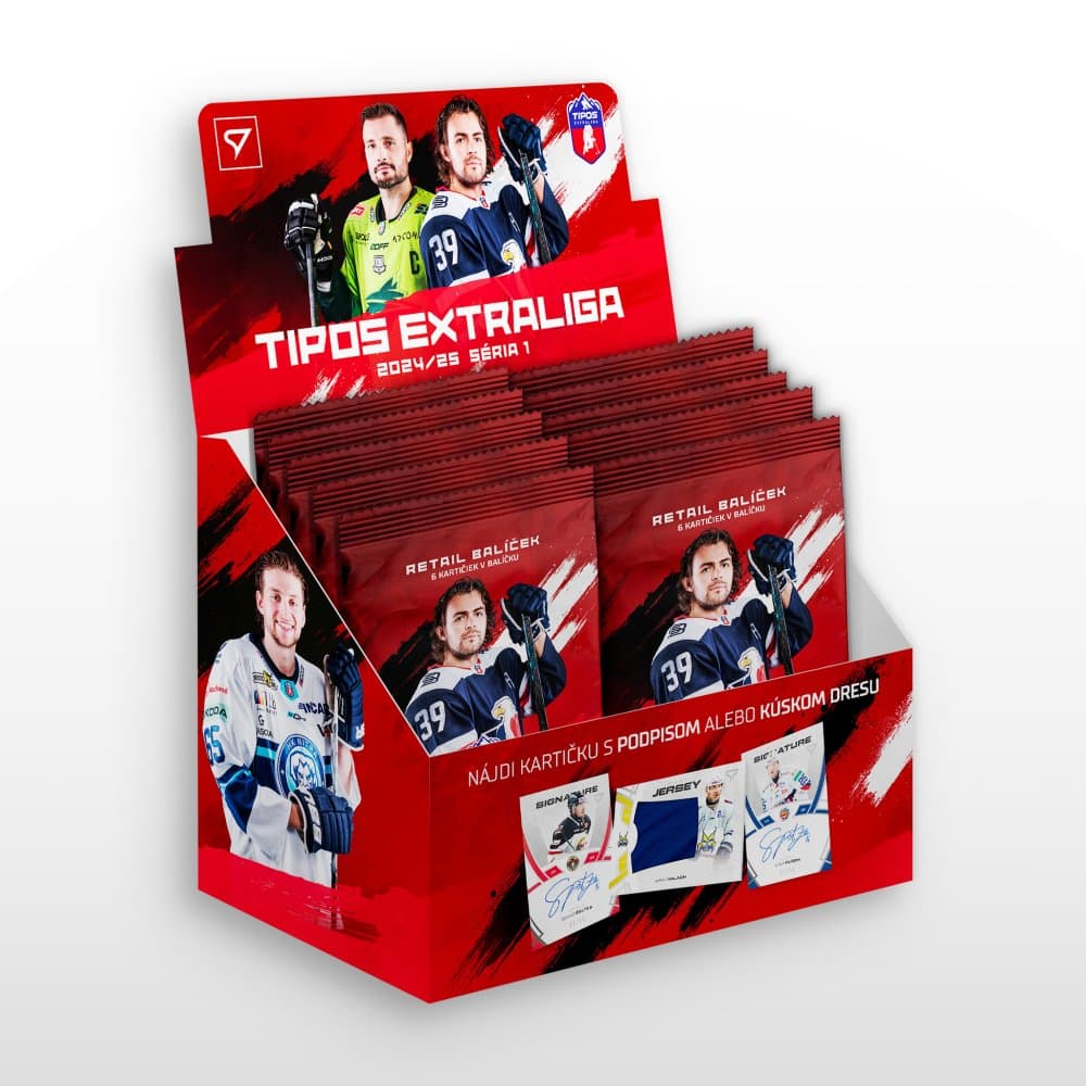 Retail box Tipos Extraliga 2024/2025 – 1. séria