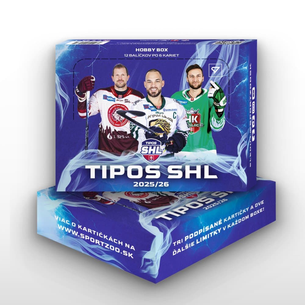 Hobby box - hokejové kartičky SportZoo Tipos SHL 2025/26